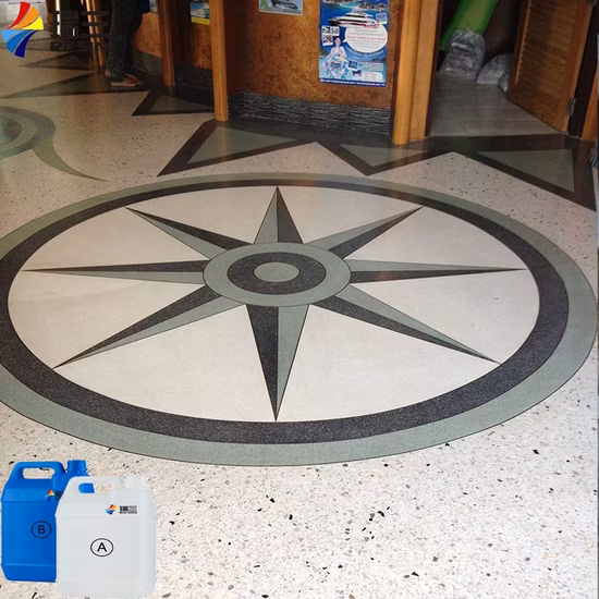 Trucioli di terrazzo di colore acrilico per vernice per pavimenti in scaglie epossidiche